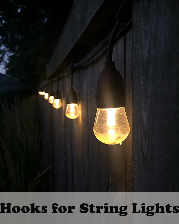 small adhesive hooks for hanging string light