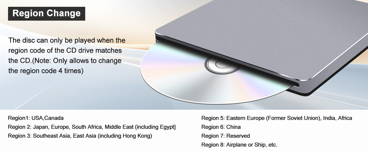 This CD reader for mac is perfect companion for laptop or desktop without internal DvD drive.
