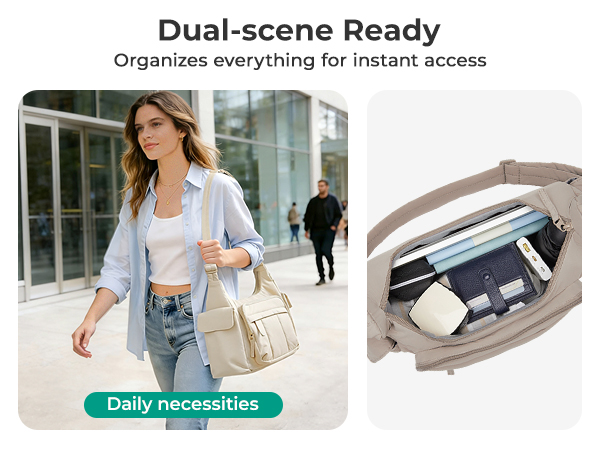 BAGSMART camera sling bag