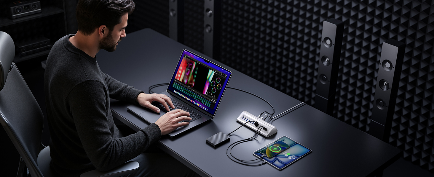 powered usb 3.2 hub