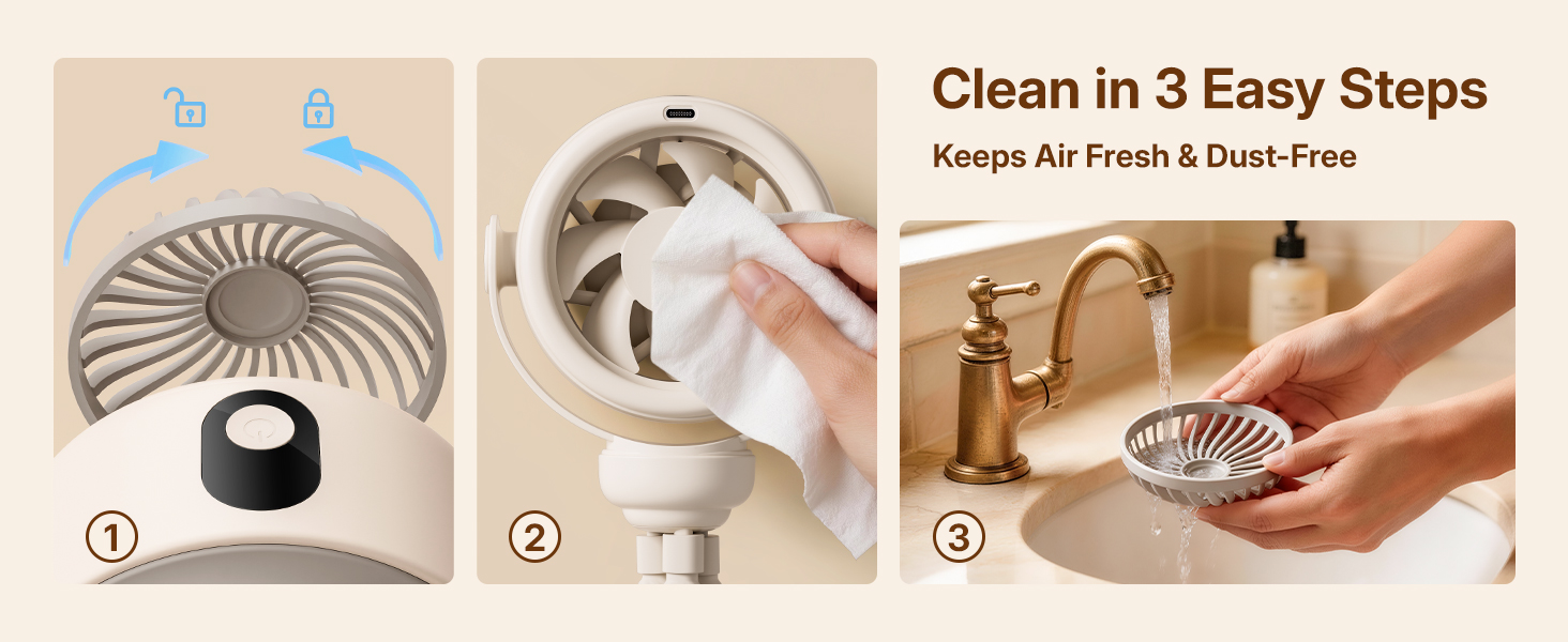 portable fan for stroller