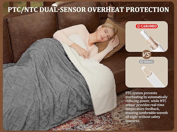 Heated Electric Blanket Heating throw