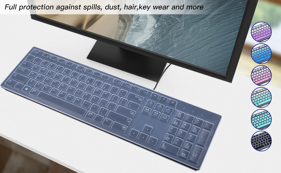 keyboard skin for Dell Keyboard KM636 KB216