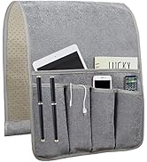 NB Sofa Armrest Organize remote holder bedside caddy organizer with 5 pockets,non-slip couch remo...