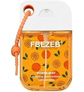 FBEZEB Power Mist Hydrating Hand Sanitizer with Cute Keychain, Portable Power Mist Hydrating Spra...