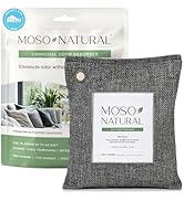 Moso Natural Air Purifying Bag 200g | Premium Bamboo Charcoal Odor Absorber for Home & Car | Clos...