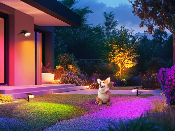 solar lights outdoor solar spot lights outdoor potlights outdoor waterproof solar garden lights