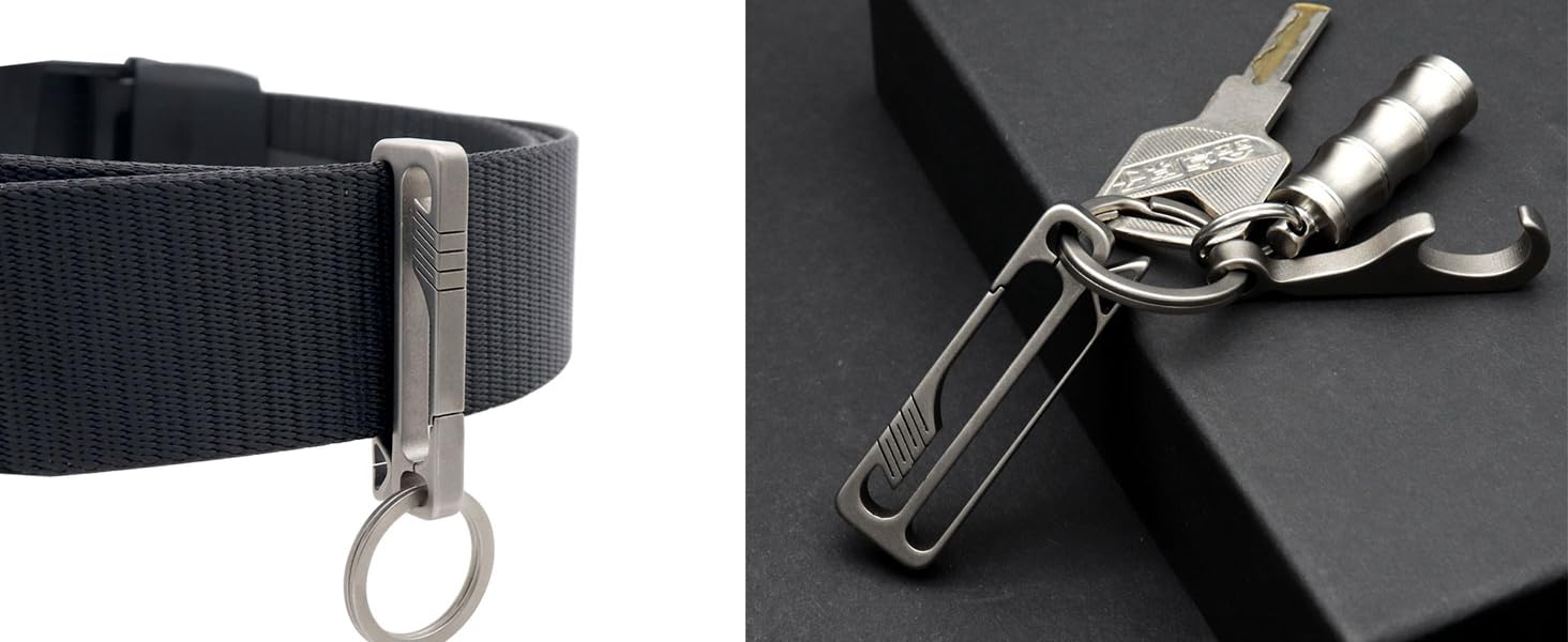 titanium keychain