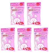 Jiawu Dental Cotton Rolls, 5 Packs 100% High Absorbent Dental Gauze Rolls for Mouth and Nose, Qui...