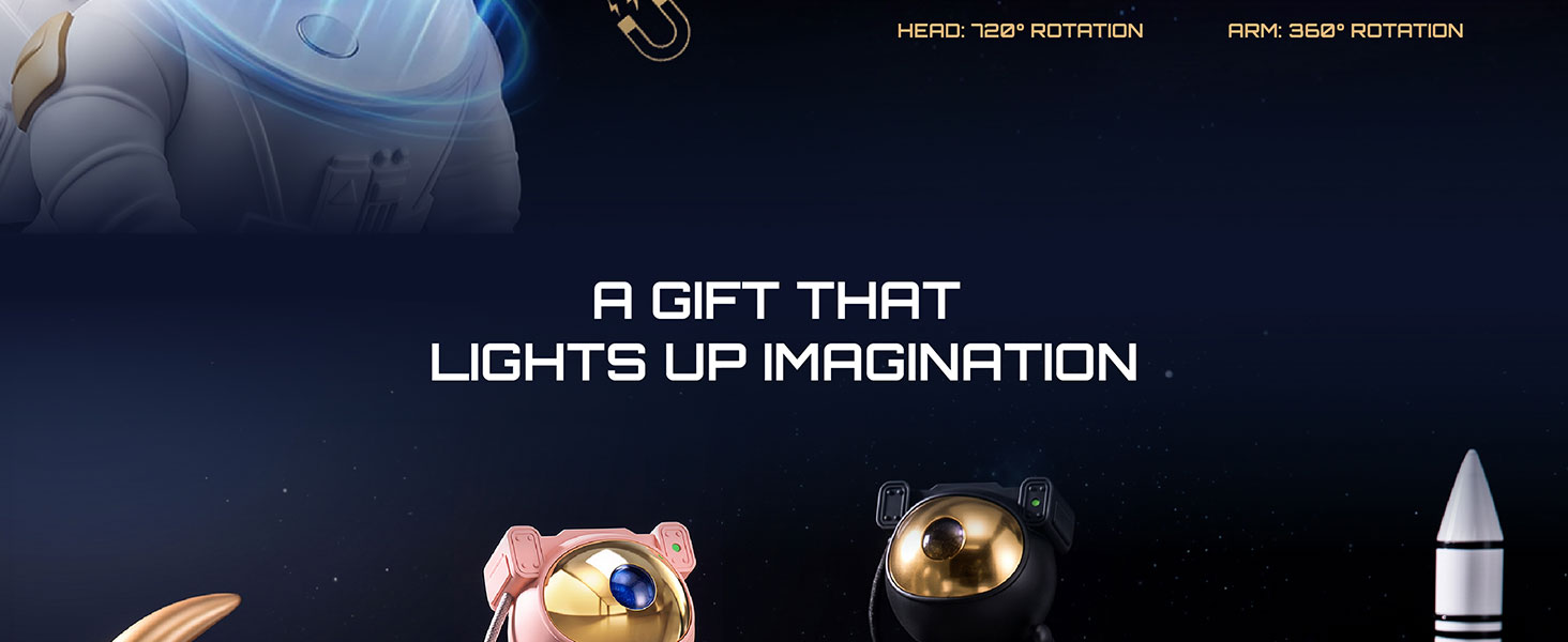 Star Projector Galaxy Night Light