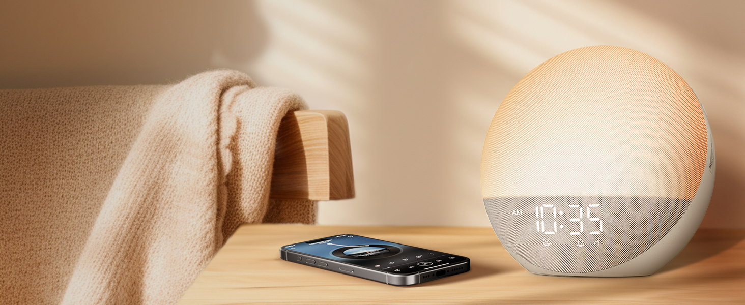 sunrise alarm clock wake up light