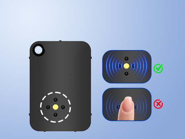 Esky Key Finder, TV Remote Finders Locator with 80dB Sound 6 Receivers Wallet Trackers