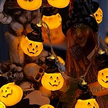 pumpkin string lights