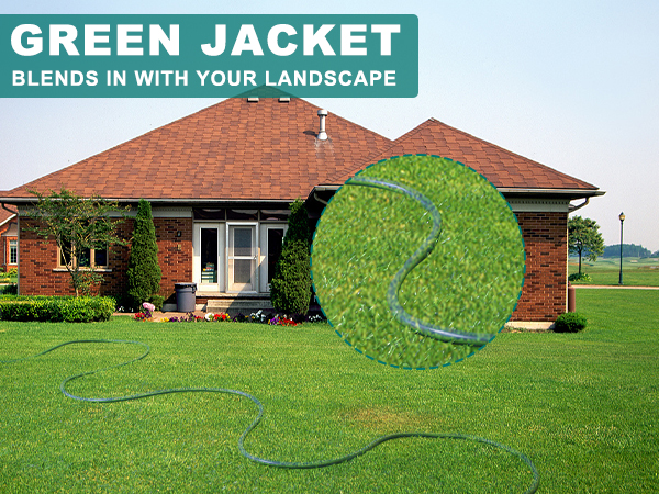 Outdoor Extension Cord Waterproof Flexible 3 Prong Extension Cord for Lawn, Garage