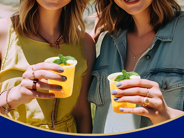 plastic cups