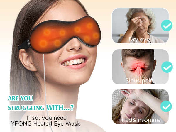 heated eye mask
