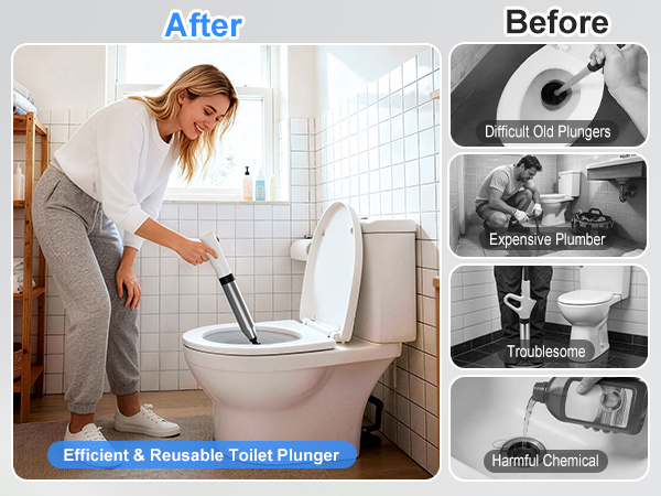 Electric Toilet Plunger