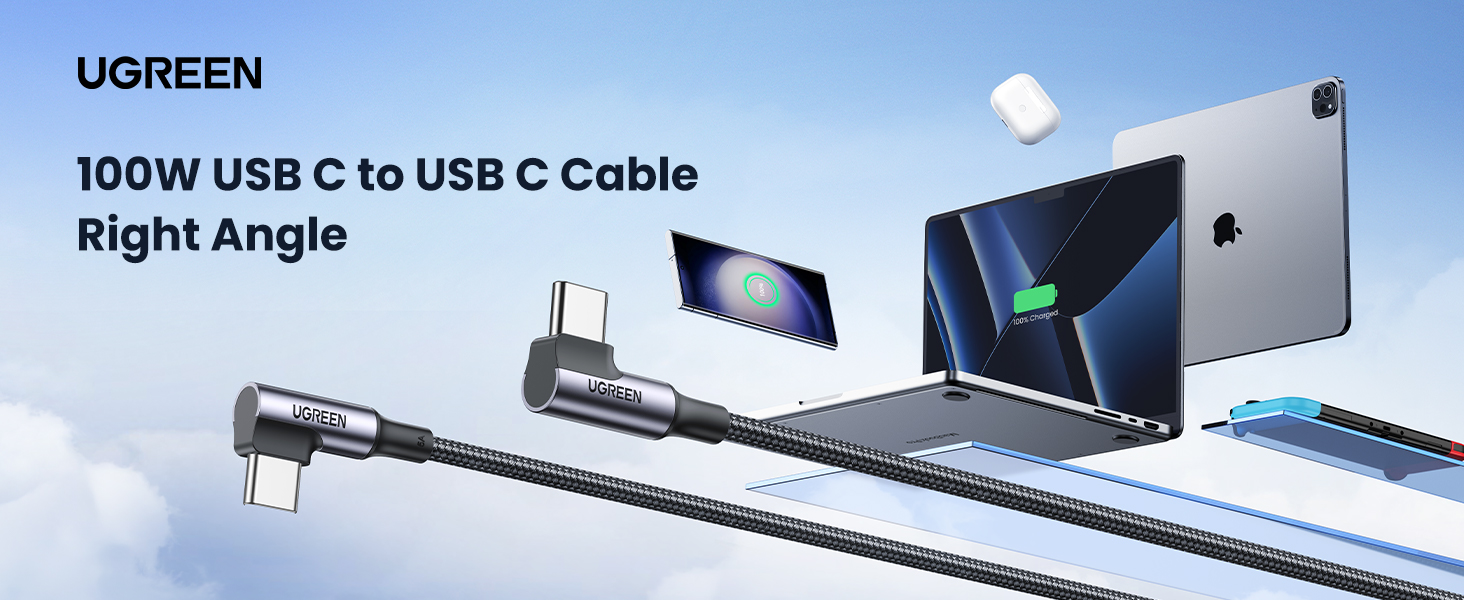 100W usb c to usb c cable