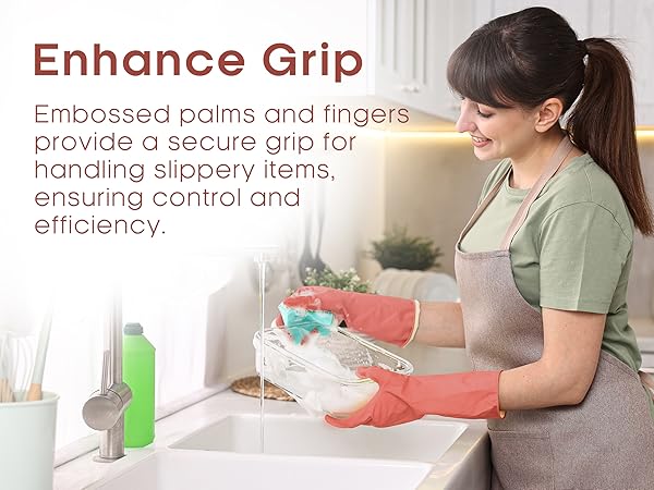 cleaning gloves