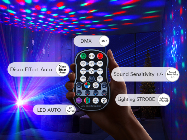 indoor disco party lights