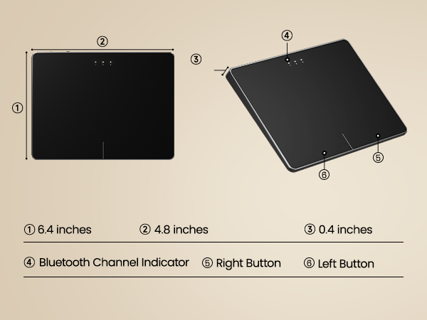 Bluetooth Trackpad for Windows 10/11