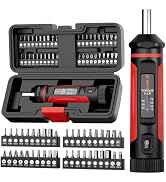 VANPO Torque Screwdriver, 15-75In-lb Torque Screw Driver Wrench Driver Set, 1/4'' Drive Inch Poun...