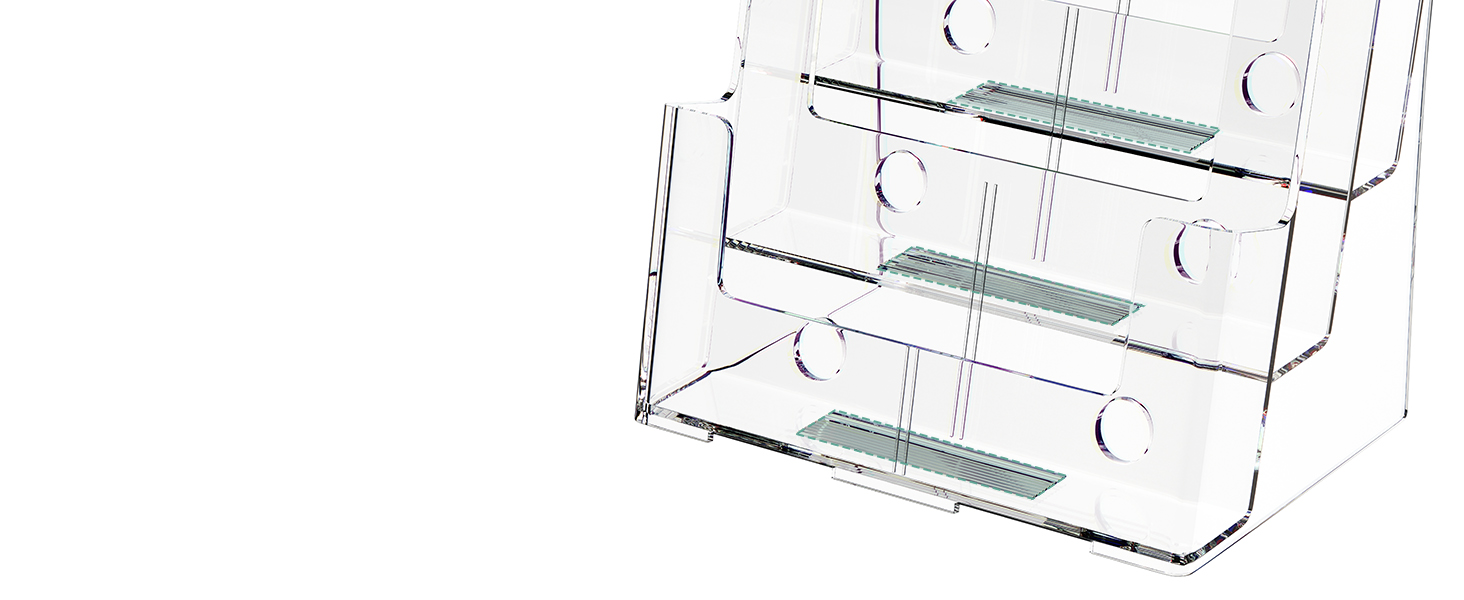 pamphlet holder display stand