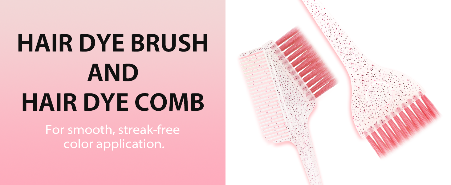 hair bleach dye kit set salon tools supplies essentials bowls comb brushes color women hairstylist