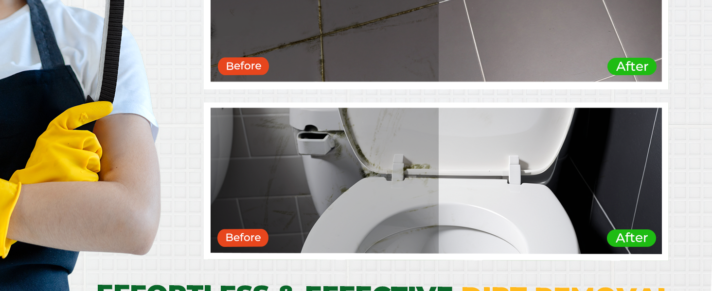 easy dirt removal