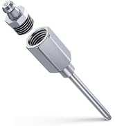 Canlaten·U Grease Needle Nozzle, Grease Gun Tip Needle 1/8" NPT with Hardened Steel Head Threaded...