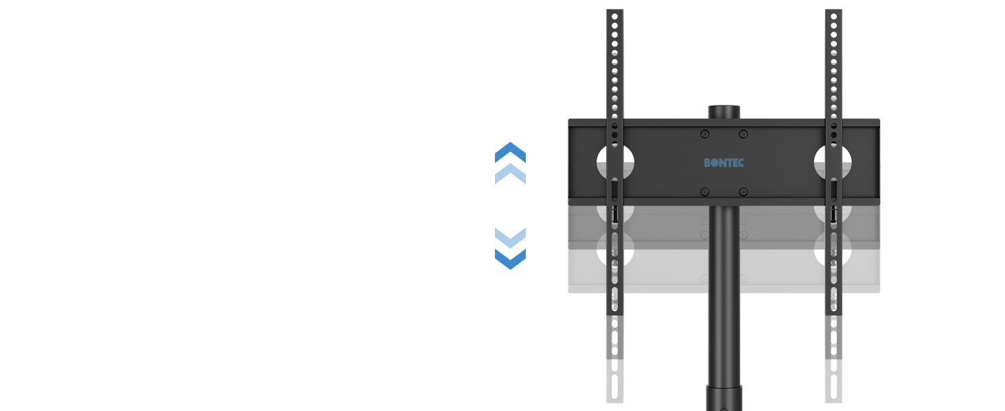 BONTEC Mobile TV Stand
