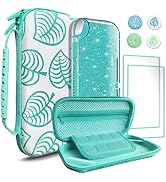 TIKOdirect Carrying Case for Nintendo Switch lite, Shockproof Portable Travel Bag with Glitter Ga...