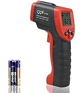 Wintact Infrared Thermometer Temperature Gun, Non-Contact Digital Surface Laser Heat Temp Gun for...