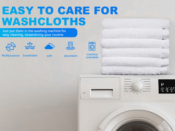 100% Cotton Wash Cloth