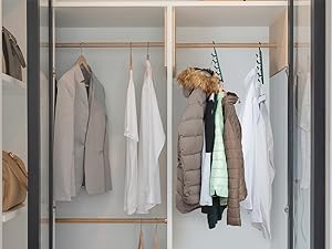 dorm college outfit closet vertical standard hangers space saving closet organization multihanger