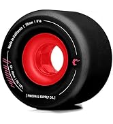 Fireball Tinder 70mm Longboard Wheels 81a - USA Made Cruiser Skateboard Wheels - Soft Cruising Wh...