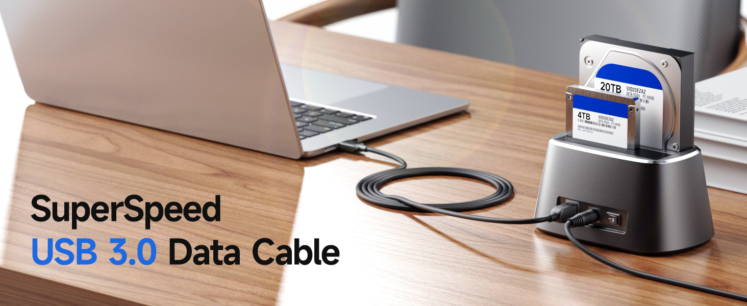 usb type-c to type-b cable for external hard drives, docking stations, and usb switches