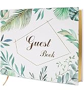 Wedding Guest Book, Sign-in Book for Wedding Reception Baby Shower Registry, Polaroid Guestbook w...