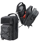 RXW Large Capacity Pencil Pouch for Boys, Tactical EDC Zippered Pencil Bag, Small Tool Pouch for ...