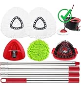 EasyWring Spin Mop Replacement Head Spin Mop Refills Compatible with O Cedar EasyWring 1-Tank Spi...