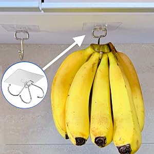 Banana hook under cabinet