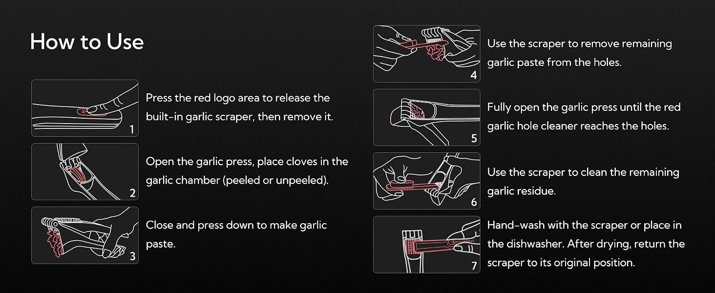 Heavy-Duty Garlic Press