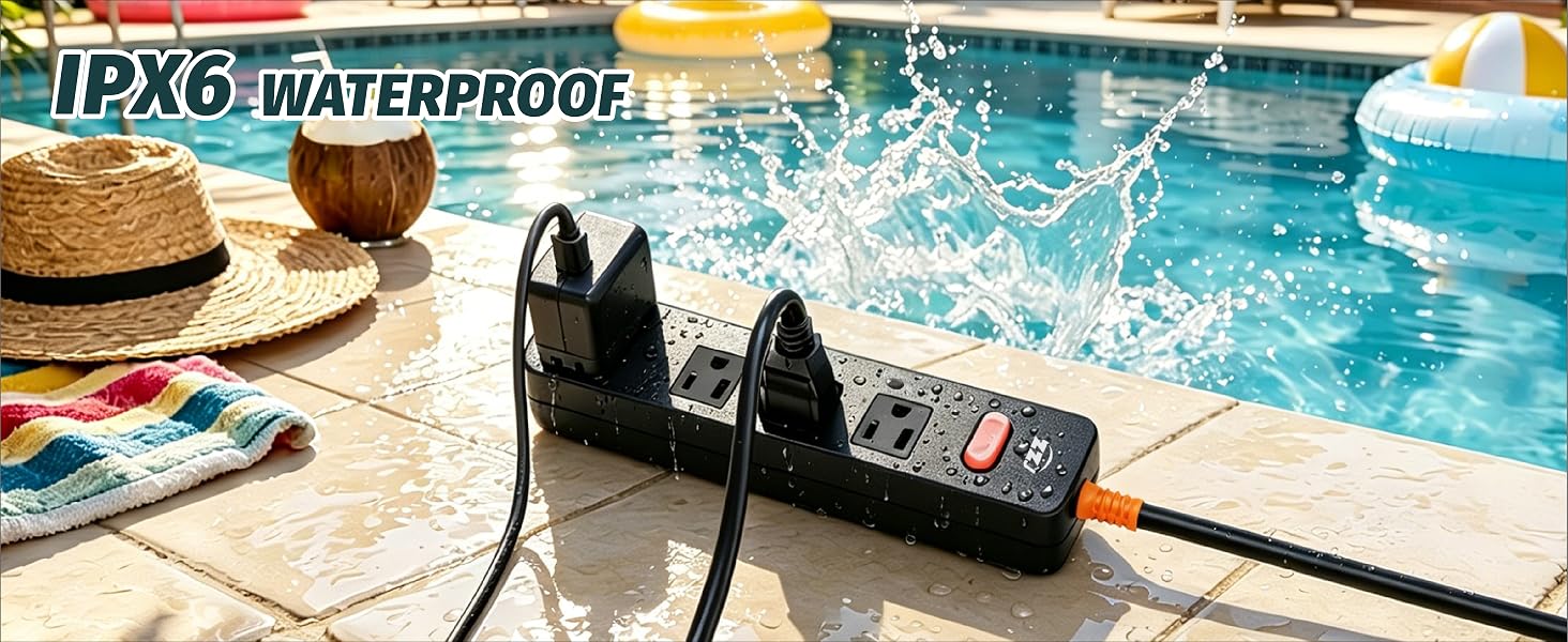 IPX6 WATERPROOF