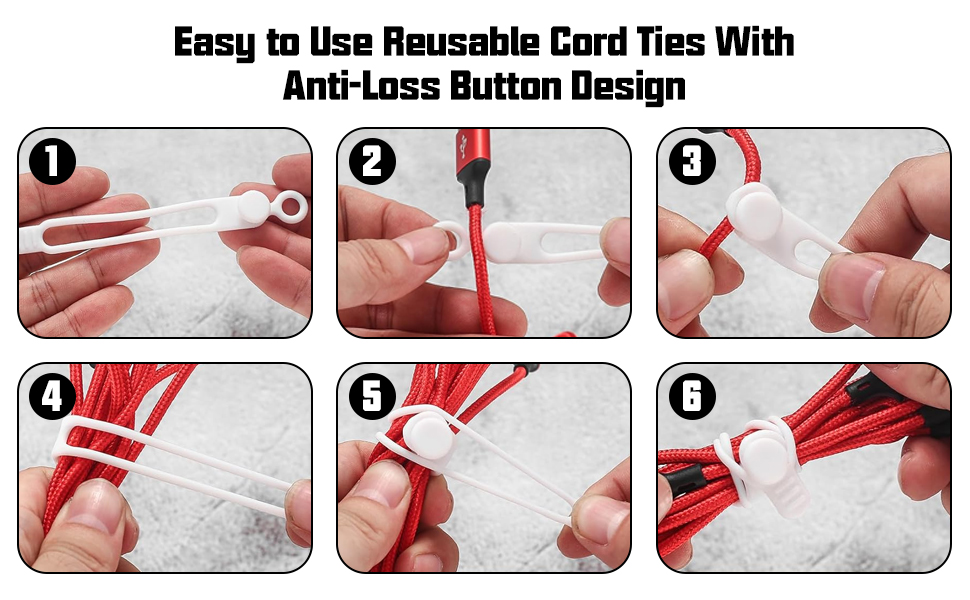 Silicone Cable Ties