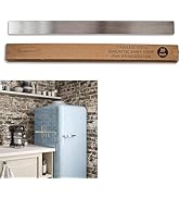 Hamletoff Premium Magnetic Knife Holder for Refrigerator – 20 Inch Professional Double Sided Magn...