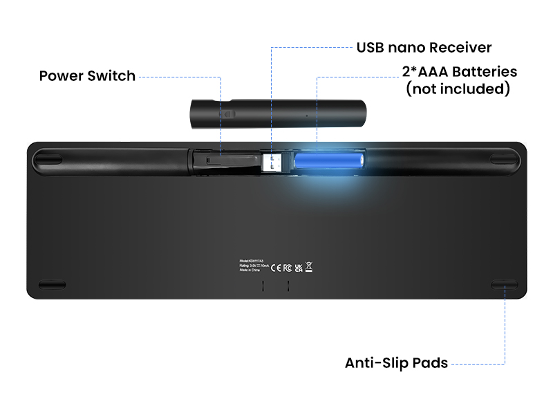 Wireless Bluetooth Keyboard