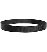 TACNEX No-Scratch Nylon Belt 1 3/8" No Metal Buckle Belt w/Hook & Loop Closure TSA Approved for W...