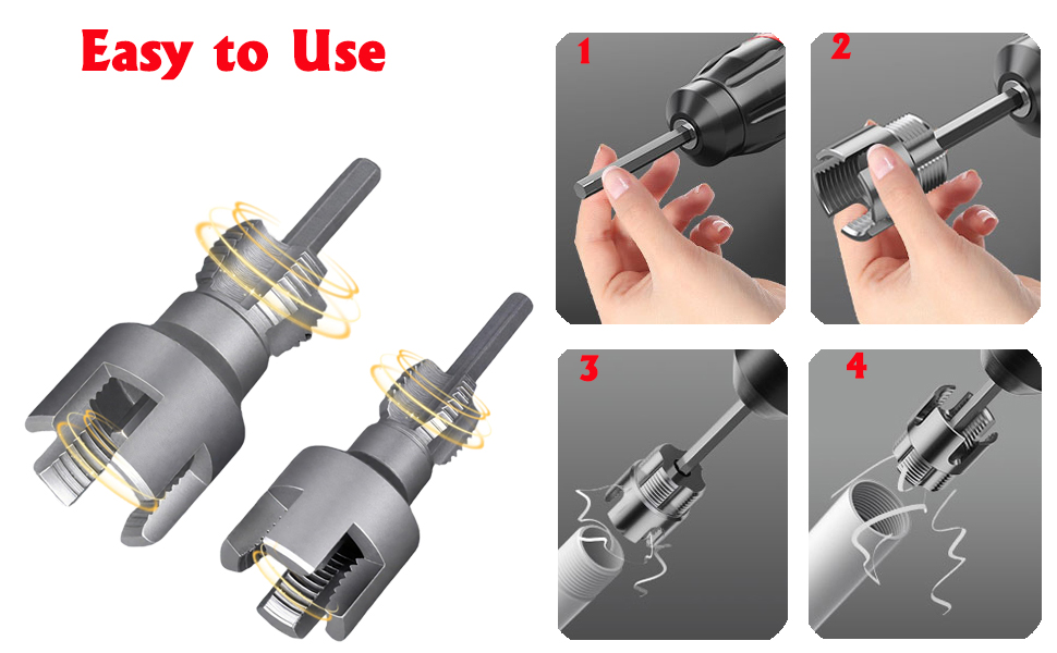 Dual-Function Pipe Thread Cutting Tool