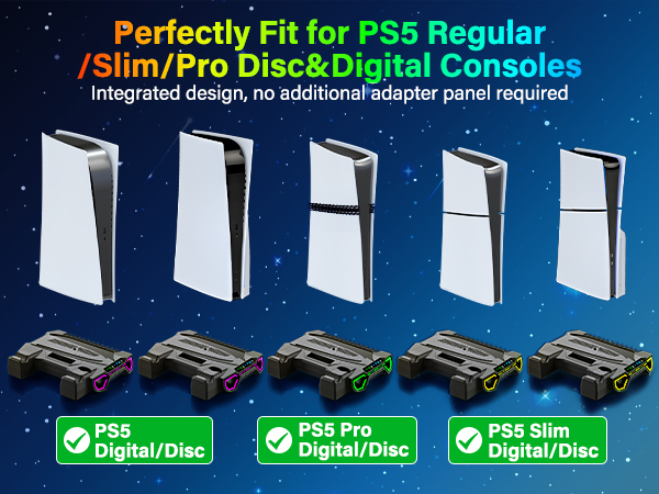 ps5 stand with cooling fan ps5 station with cooling fan