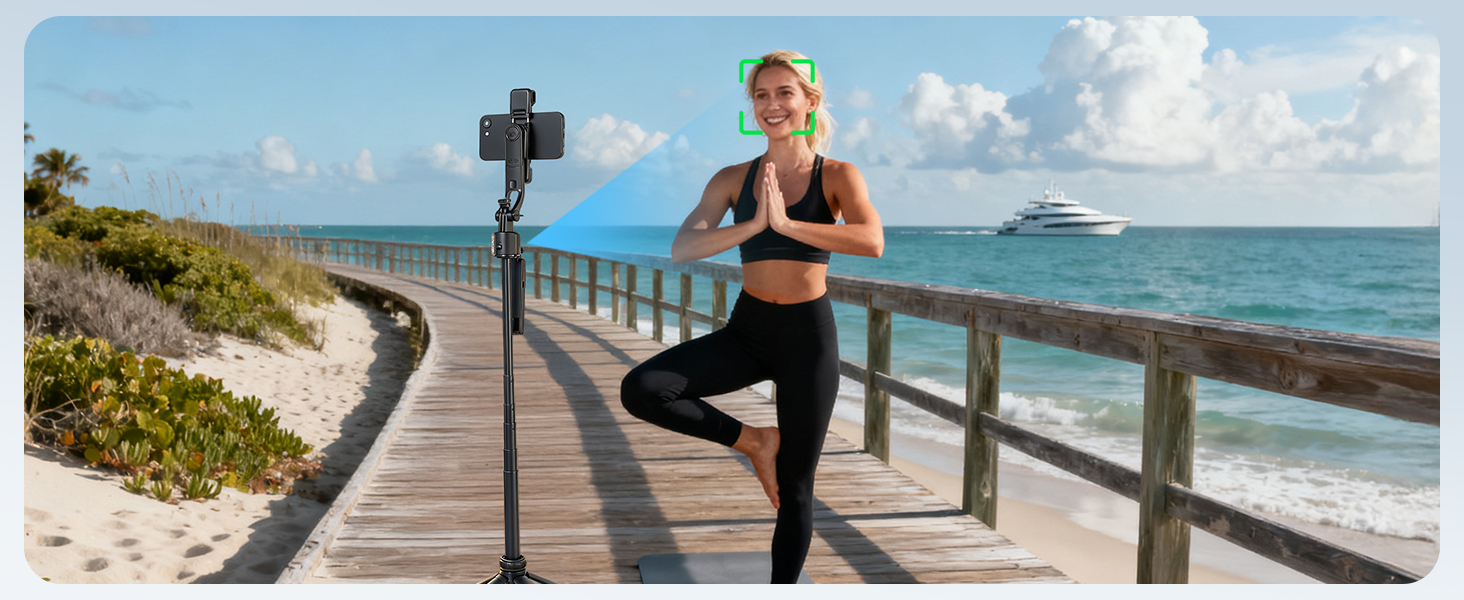 selfie stick tripod with light